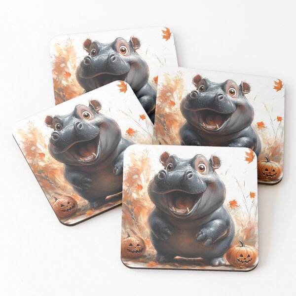 Item preview, Super cute Moo-deng for a super cool Halloween 9 designed and sold by Tem‑Tip of pen.