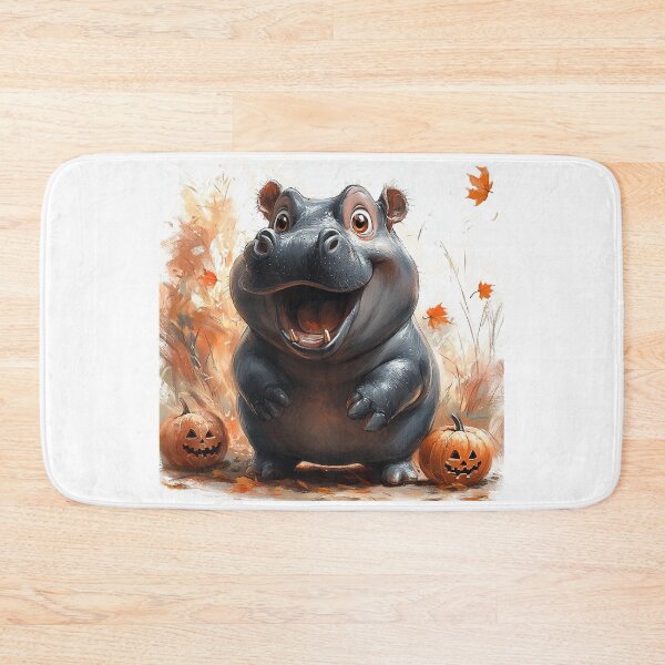 Item preview, Super cute Moo-deng for a super cool Halloween 9 designed and sold by Tem‑Tip of pen.