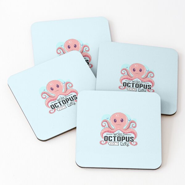 Item preview, 8 October World Octopus Day - Wacky Holidays designed and sold by ChemicalXShop.