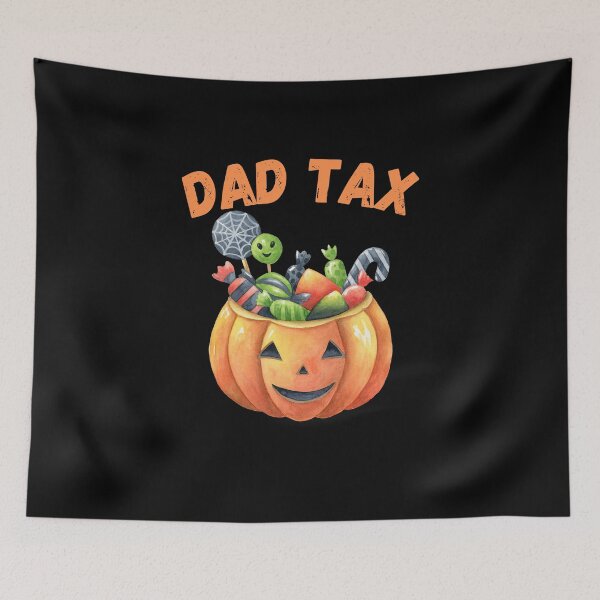 Item preview, DAD TAX: The Ultimate Pumpkin Candy Collector! designed and sold by Colorful-Garden.