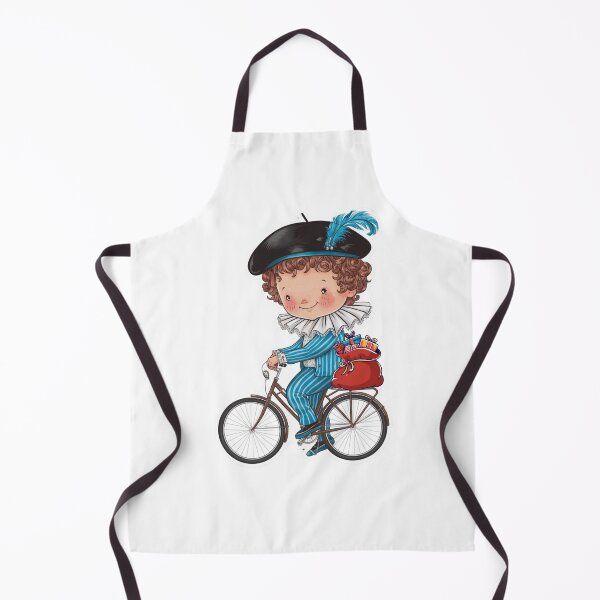 Item preview, Sinterklaas Piet op de fiets designed and sold by Wennebabs.