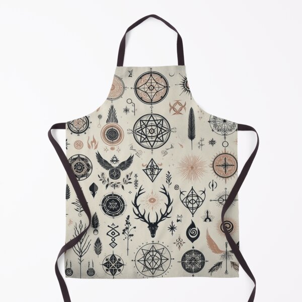 Item preview, MYSTIC NORDIC SYMBOLS pattern to celebrate our nordic roots and culture. designed and sold by Jt41.