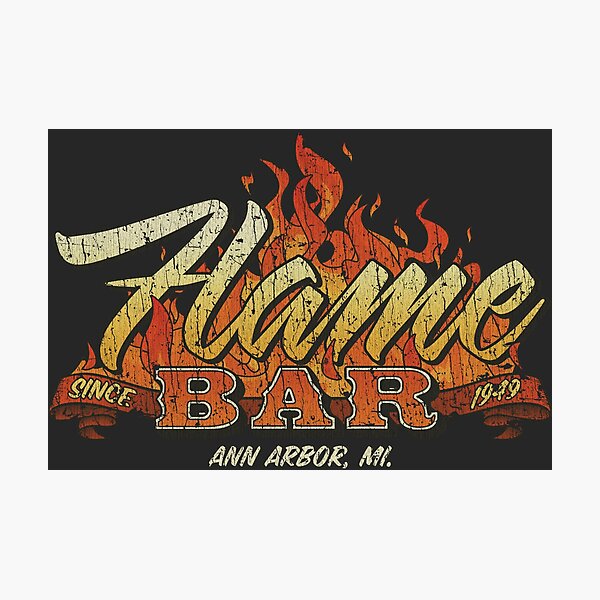Item preview, The Flame Bar Ann Arbor 1949 designed and sold by AstroZombie6669.