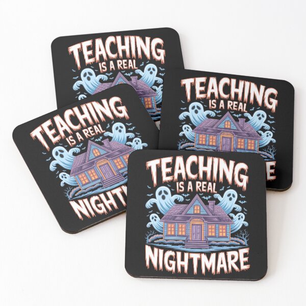 Item preview, Halloween design for teachers: Teaching is a Real Nightmare designed and sold by Davideus.