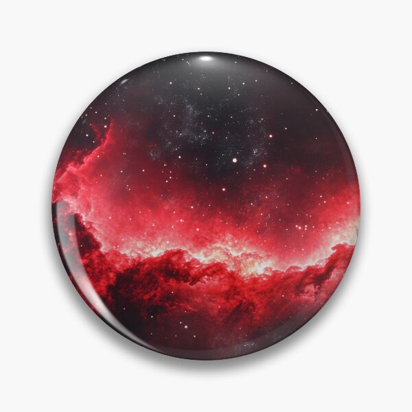 Item preview, Stellar Nebula in Fiery Red and Black Universe designed and sold by lematworks.