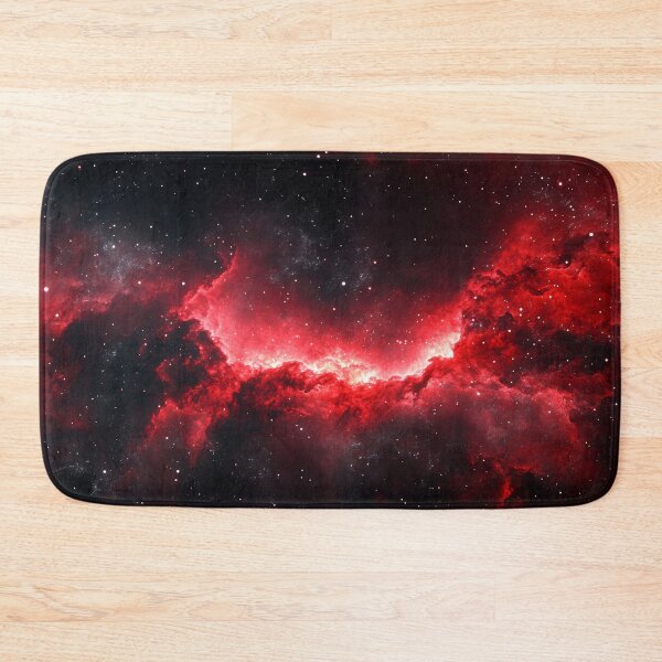 Item preview, Stellar Nebula in Fiery Red and Black Universe designed and sold by lematworks.