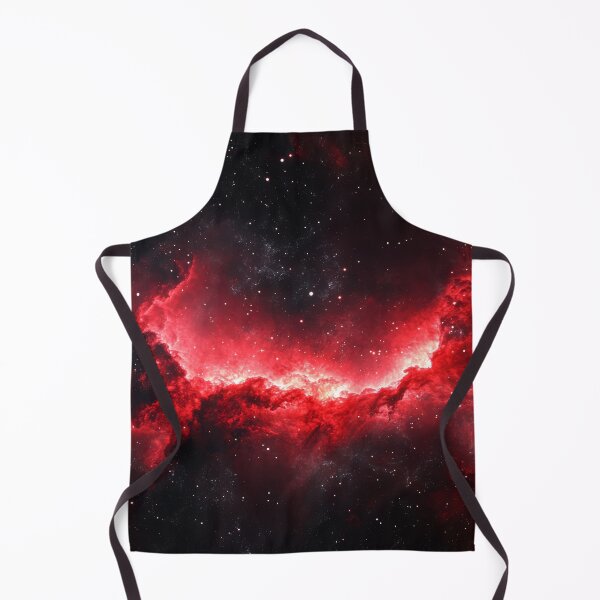 Item preview, Stellar Nebula in Fiery Red and Black Universe designed and sold by lematworks.
