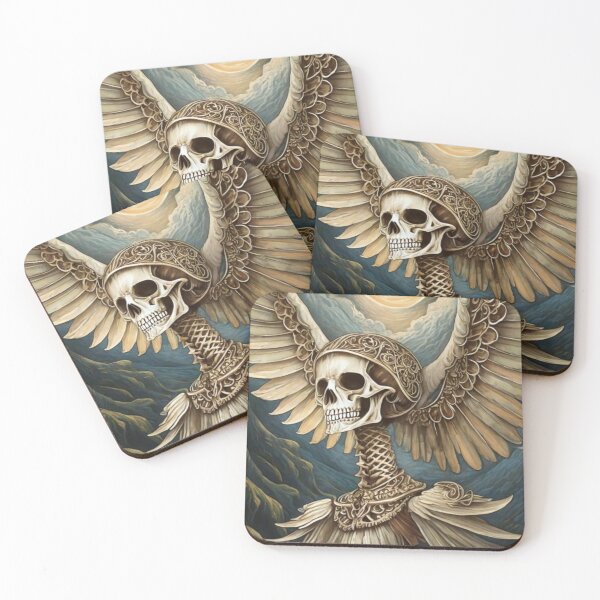 Item preview, Deidad alada de la muerte designed and sold by Bank13WTF.