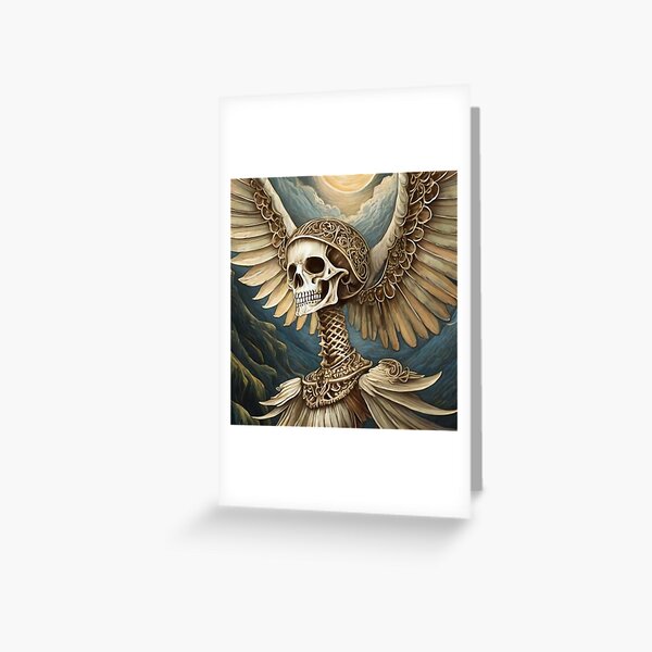 Item preview, Winged Deity of Death designed and sold by Bank13WTF.