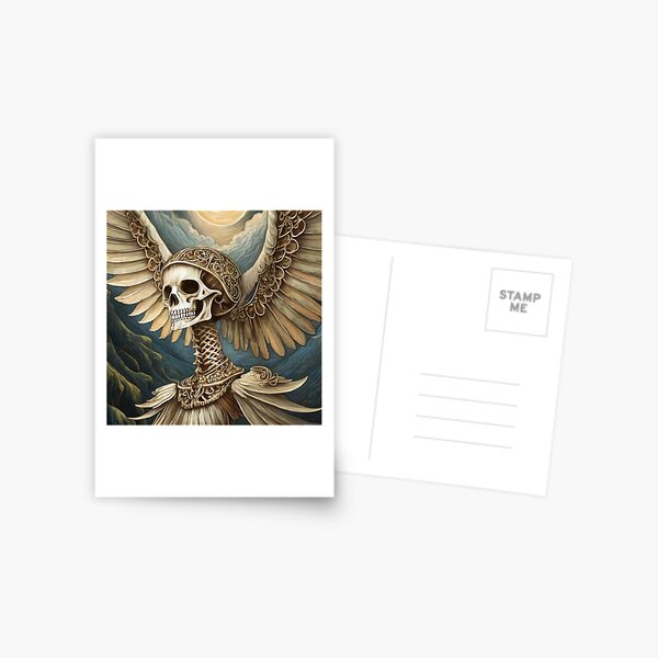 Item preview, Winged Deity of Death designed and sold by Bank13WTF.
