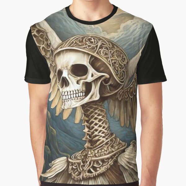 Item preview, Winged Deity of Death designed and sold by Bank13WTF.