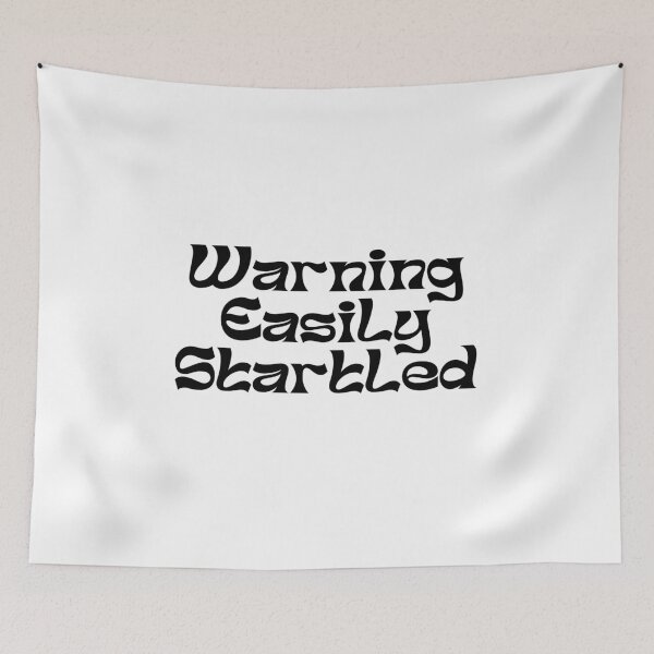 Item preview, Easily Startled designed and sold by Fateh-Kro ⭐⭐⭐⭐⭐.