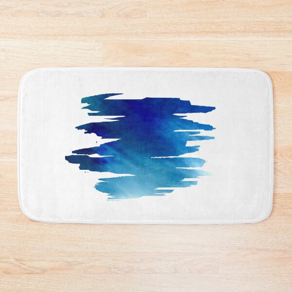 Item preview,  blue ripple watercolor effect designed and sold by SamirArt.