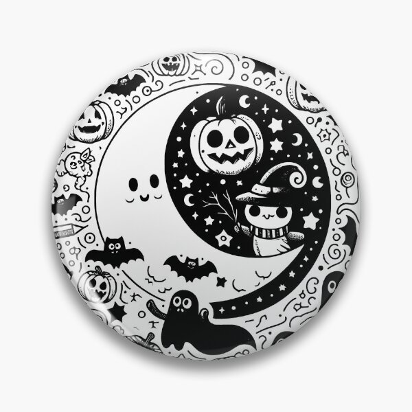 Item preview, Halloween Doodle Party designed and sold by Thai Vibe Studio.