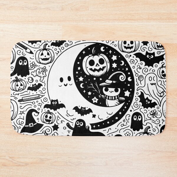 Item preview, Halloween Doodle Party designed and sold by Thai Vibe Studio.