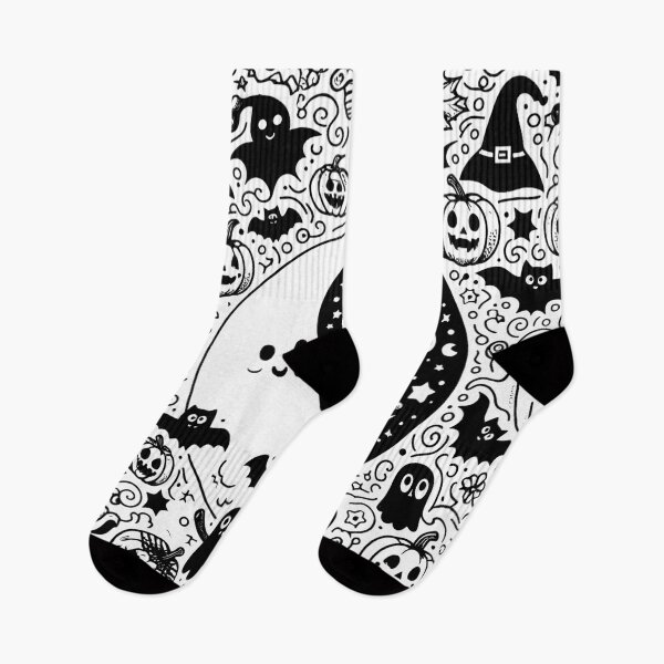 Item preview, Halloween Doodle Party designed and sold by Thai Vibe Studio.