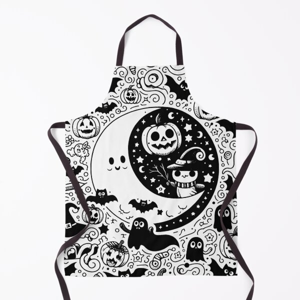 Item preview, Halloween Doodle Party designed and sold by Thai Vibe Studio.