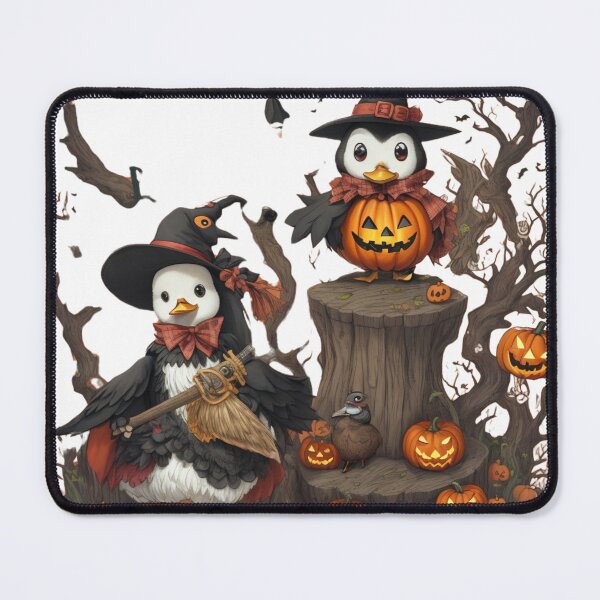 Item preview, Halloween Duck Witches and Jack-o’-Lantern Fun designed and sold by Spicex2.