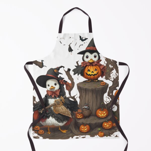 Item preview, Halloween Duck Witches and Jack-o’-Lantern Fun designed and sold by Spicex2.