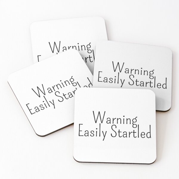 Item preview, Easily Startled designed and sold by Fateh-Kro ⭐⭐⭐⭐⭐.