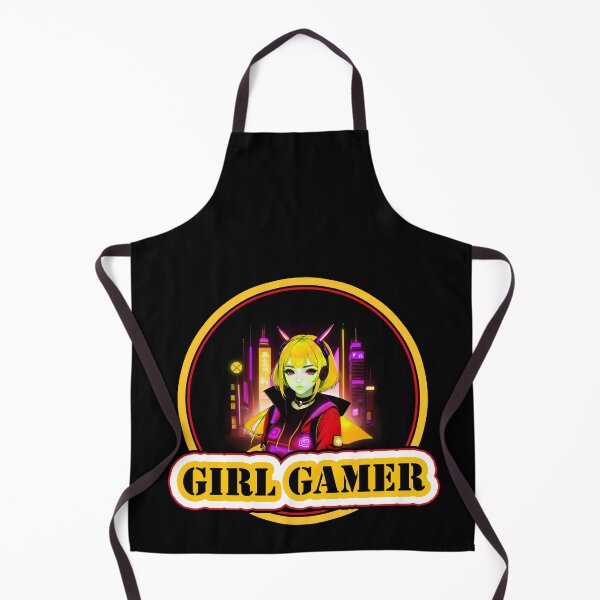 Item preview, Girl Gamer and Girl Gamer Words - Yellow Hair designed and sold by Beachy.