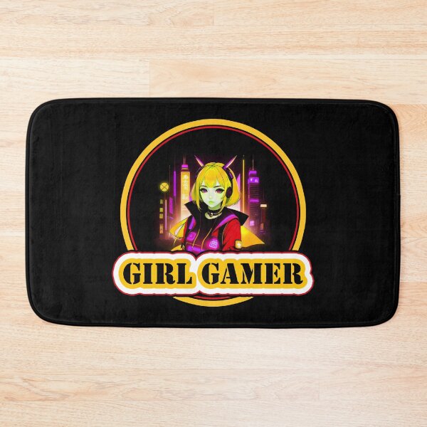 Item preview, Girl Gamer and Girl Gamer Words - Yellow Hair designed and sold by Beachy.