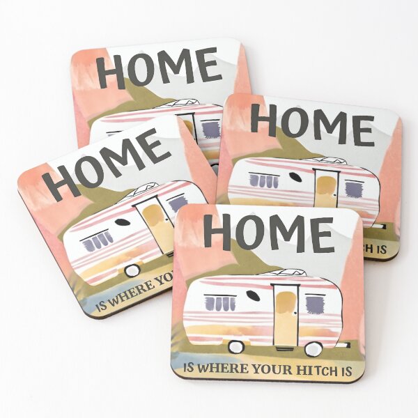 Item preview, Happy Glamper Vintage Camper Series  designed and sold by MyPositiveSpace.