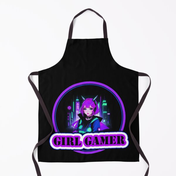 Item preview, Girl Gamer and Girl Gamer Words - Purple Hair designed and sold by Beachy.