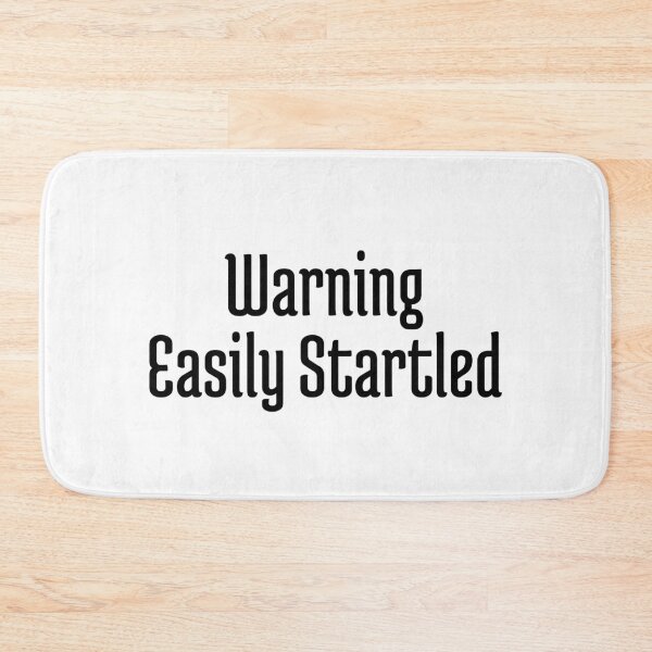 Item preview, Easily Startled designed and sold by Fateh-Kro ⭐⭐⭐⭐⭐.