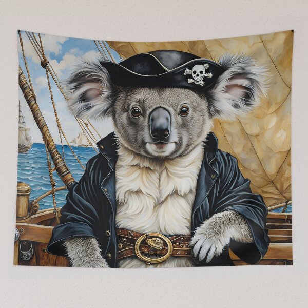 Item preview, Koala as a Pirate designed and sold by Mauswohn.