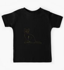 I love my cute Cat meow Kids Tee
