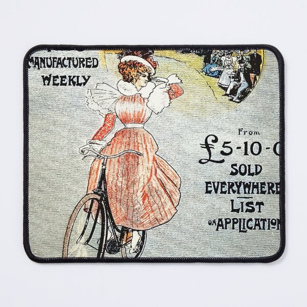 Item preview, Victorian Bicycle Ad HD 4K designed and sold by Retr0Tshirts.
