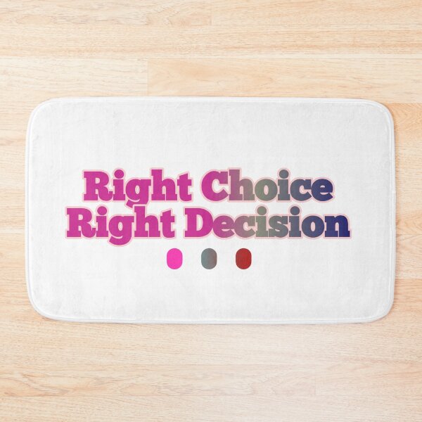 Item preview, Right Choice Right Decision designed and sold by AWADHESH  CHAURASIA.