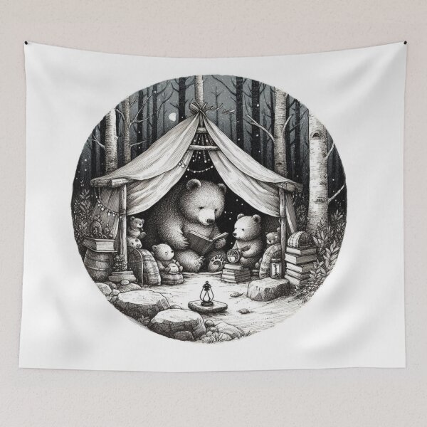 Item preview,  Bed times tales. designed and sold by Tourloutoart24.