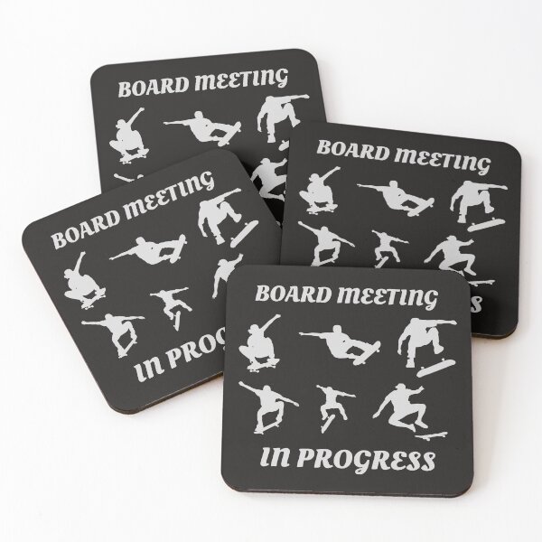 Item preview, Board meeting in Progress | Skateboarding designed and sold by Auchi_Verse.