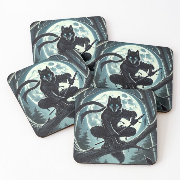 Item preview, Ninja wolf designed and sold by AnimalAttires.