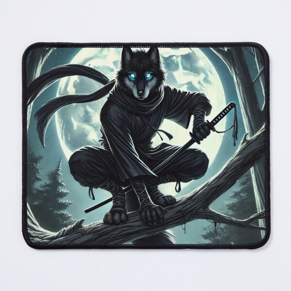 Item preview, Ninja wolf designed and sold by AnimalAttires.