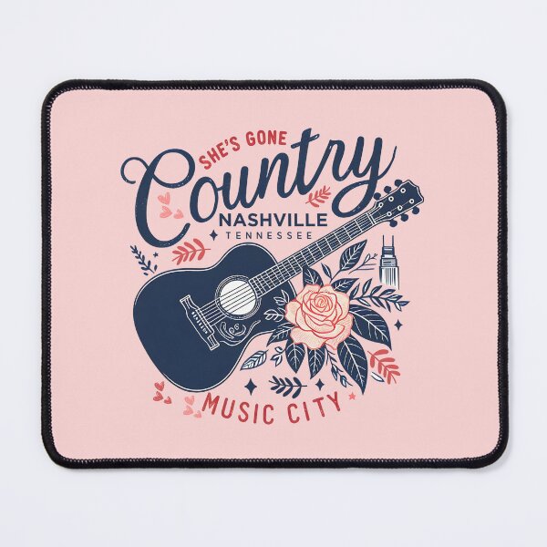 Item preview, She's Gone Country Nashville Tennessee Music City designed and sold by HowToCanadian.