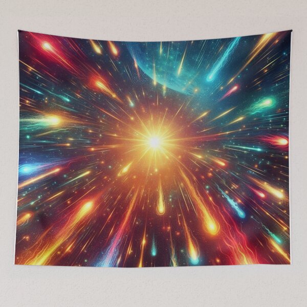 Item preview,  Cosmic Collision designed and sold by TeslaSt0re.