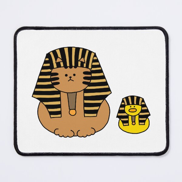 Item preview, Pharaoh the Cat and the Duck designed and sold by superbaechoo.