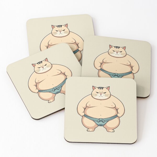 Item preview, Sumo Cat Wrestlers designed and sold by Atlantico54.