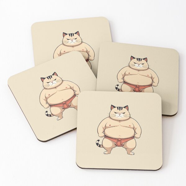 Item preview, Cat Sumo Samurai  designed and sold by Atlantico54.