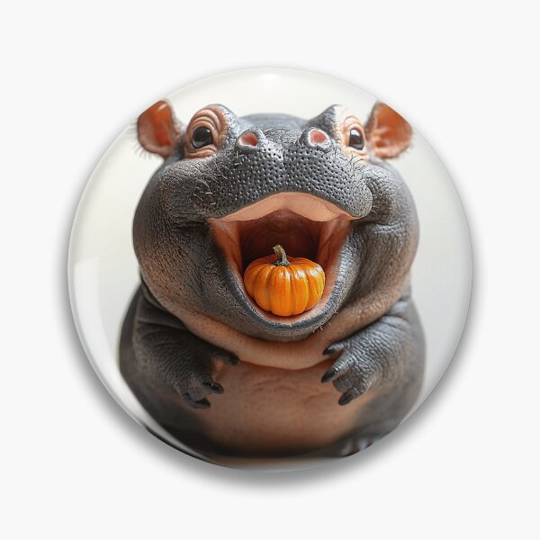 Item preview, Super cute Moo-deng for a super cool Halloween 10 designed and sold by Tem‑Tip of pen.