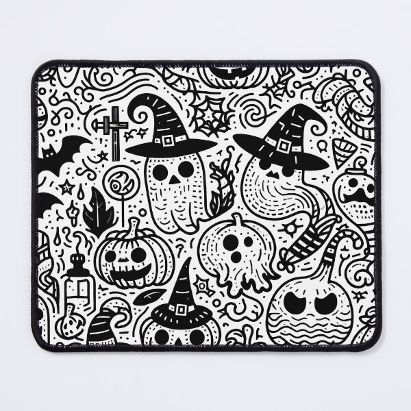 Item preview, Halloween Doodle Party designed and sold by Thai Vibe Studio.
