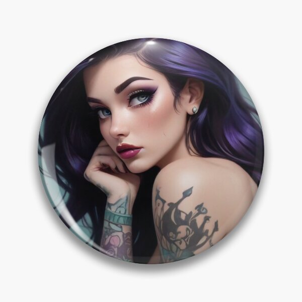 Item preview, Tattooed PinUp Girl designed and sold by IoneMDesigns.