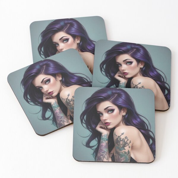 Item preview, Tattooed PinUp Girl designed and sold by IoneMDesigns.