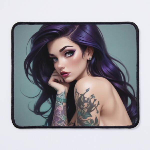 Item preview, Tattooed PinUp Girl designed and sold by IoneMDesigns.