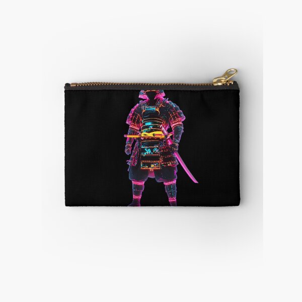 Item preview, Neon Samurai in Futuristic Armor designed and sold by PixelReverb.