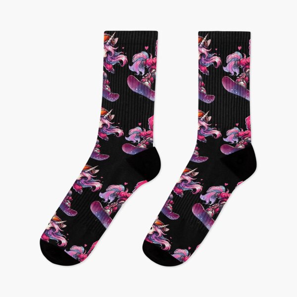 Item preview, Anime Magical Unicorn Snowboarder Extreme Winter Sports designed and sold by TomFrontierArt.