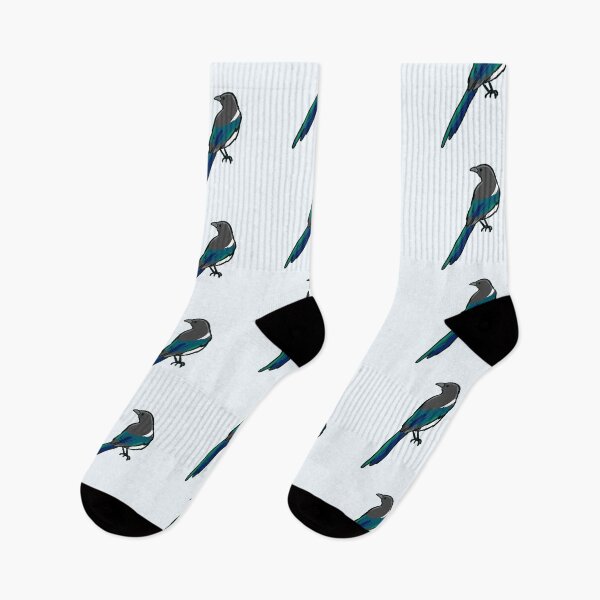 Item preview, Cute Black billed Magpie illustration  designed and sold by Artofmayara.